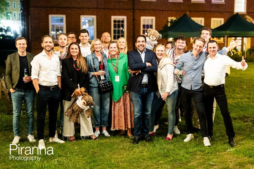 Corporate event photography at European Conference in London - Reception at Grays Inn