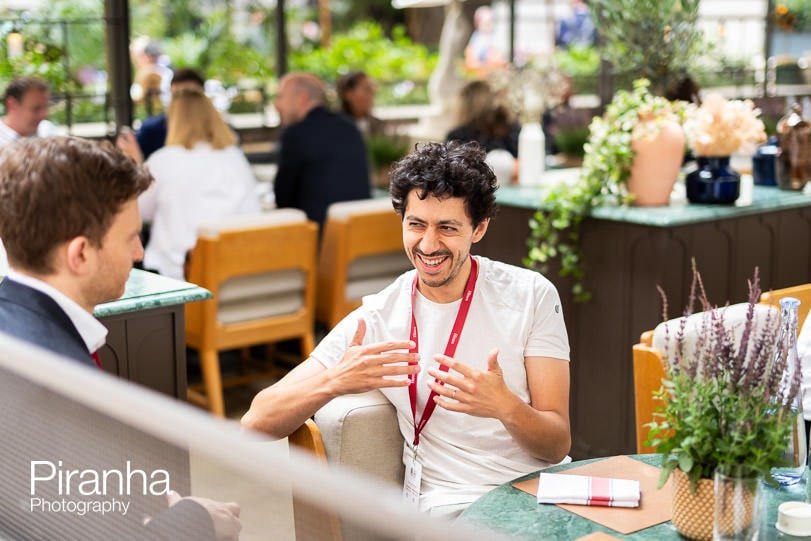 Corporate event photography at European Conference in London