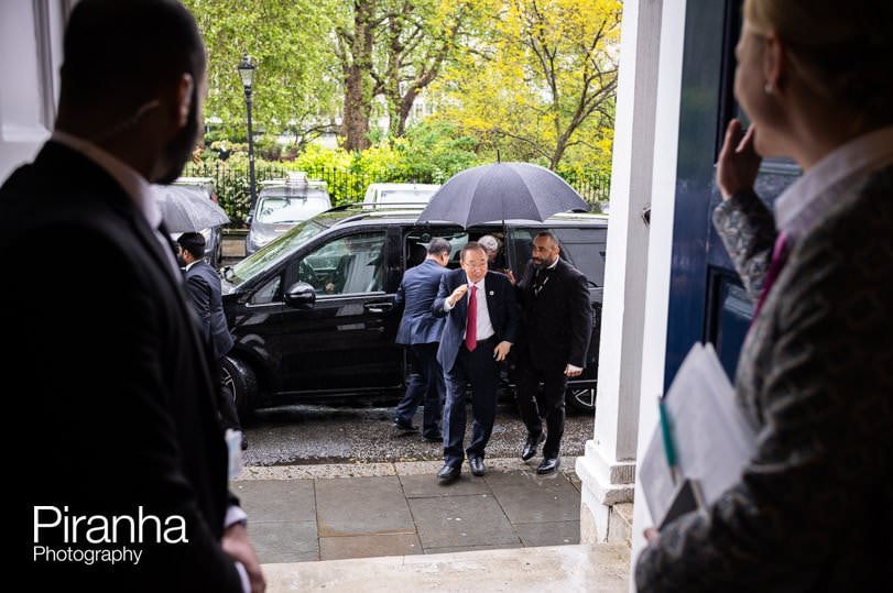 Photography of Ban Ki-moon event in London at Chatham House