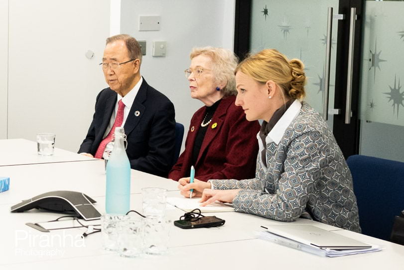 Photography of Ban Ki-moon event in London at Chatham House