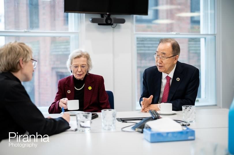Photography of Ban Ki-moon event in London at Chatham House