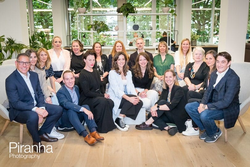 Group photography during company away day.