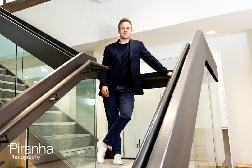 Office Photography for London Business by Team Photographer Matt 2 Office photography taken in London of employee.