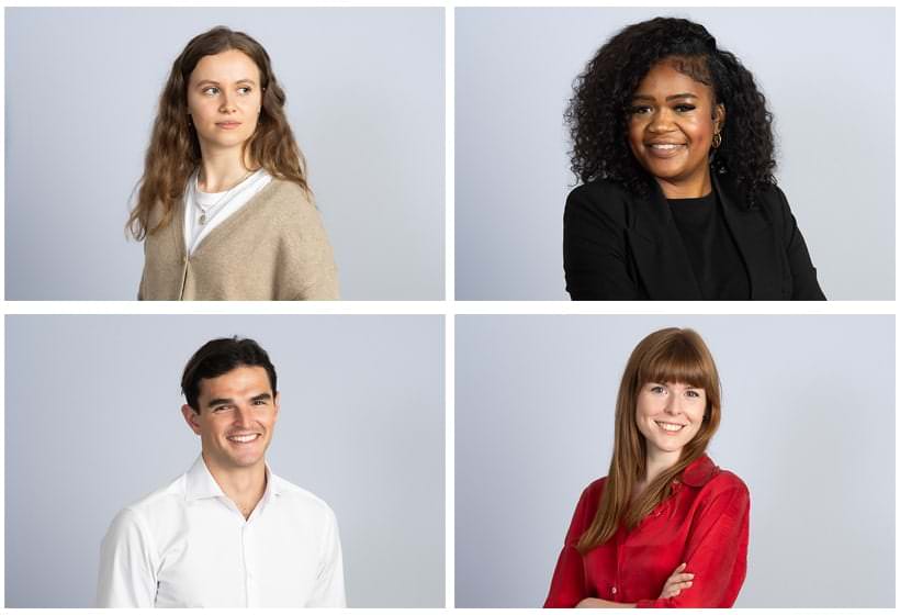 Consistent headshots for company website taken by headshot photographer London