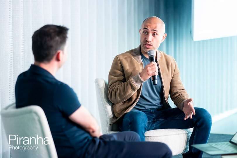 Event photography of global conference of entrepreneurs at Soho Farmouse in Oxfordshire.