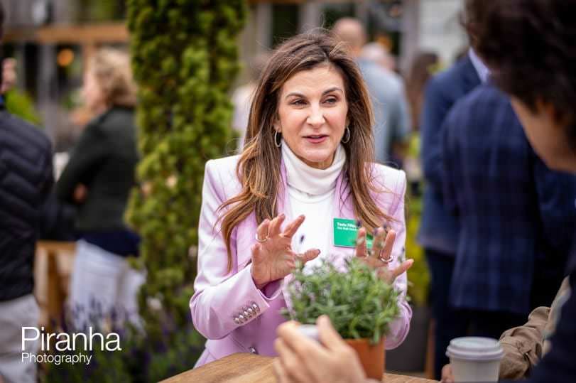 Event photography of global conference of entrepreneurs at Soho Farmouse in Oxfordshire.