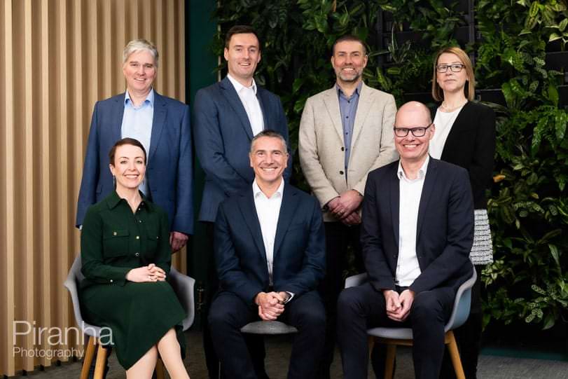 Team photograph for corporate company in London