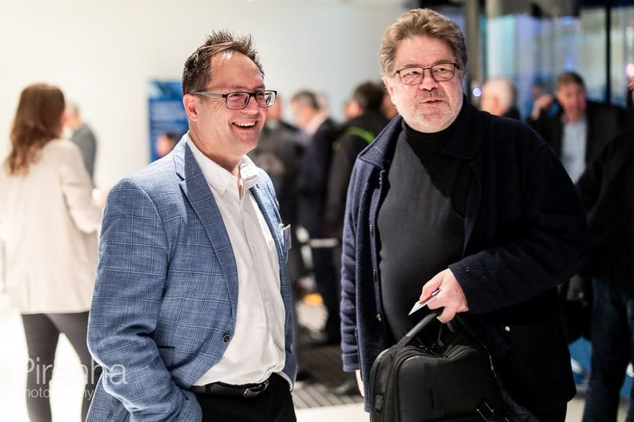 Guests at London event for corporate client.