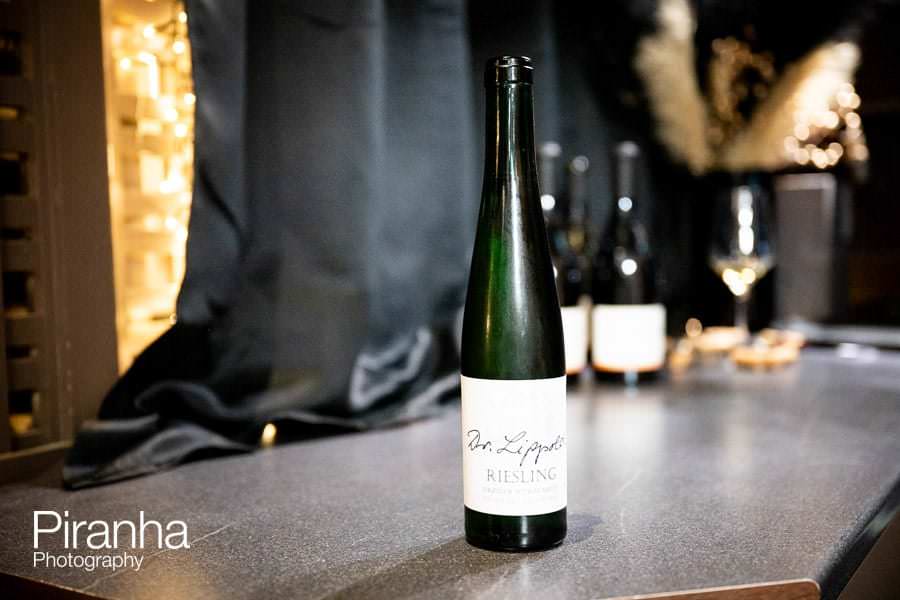 Venue in London's evening event photography - wine