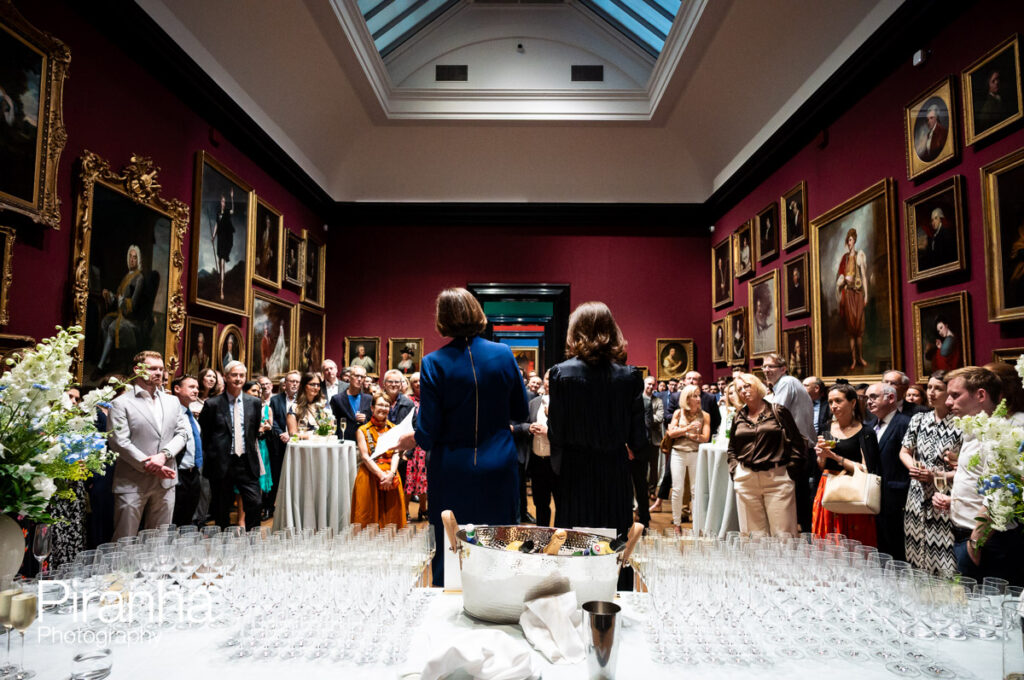 Corporate Event Photographer - Photographing Summer Parties - Tricks of the Trade 10 National Portrait Gallery corporate event photography of guests and speakers