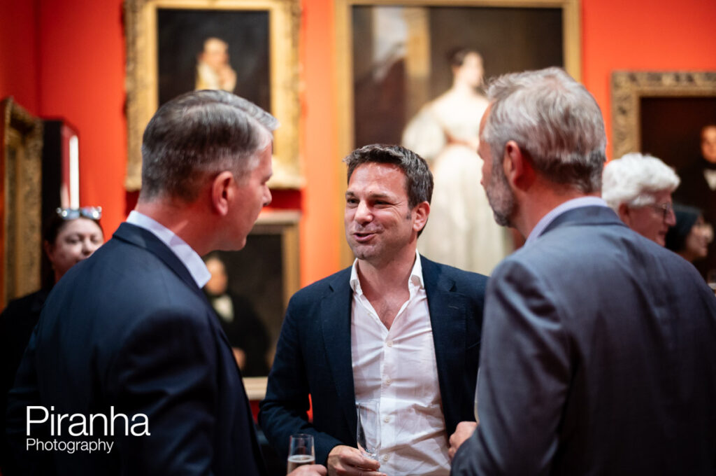  National Portrait Gallery corporate event photography of guests