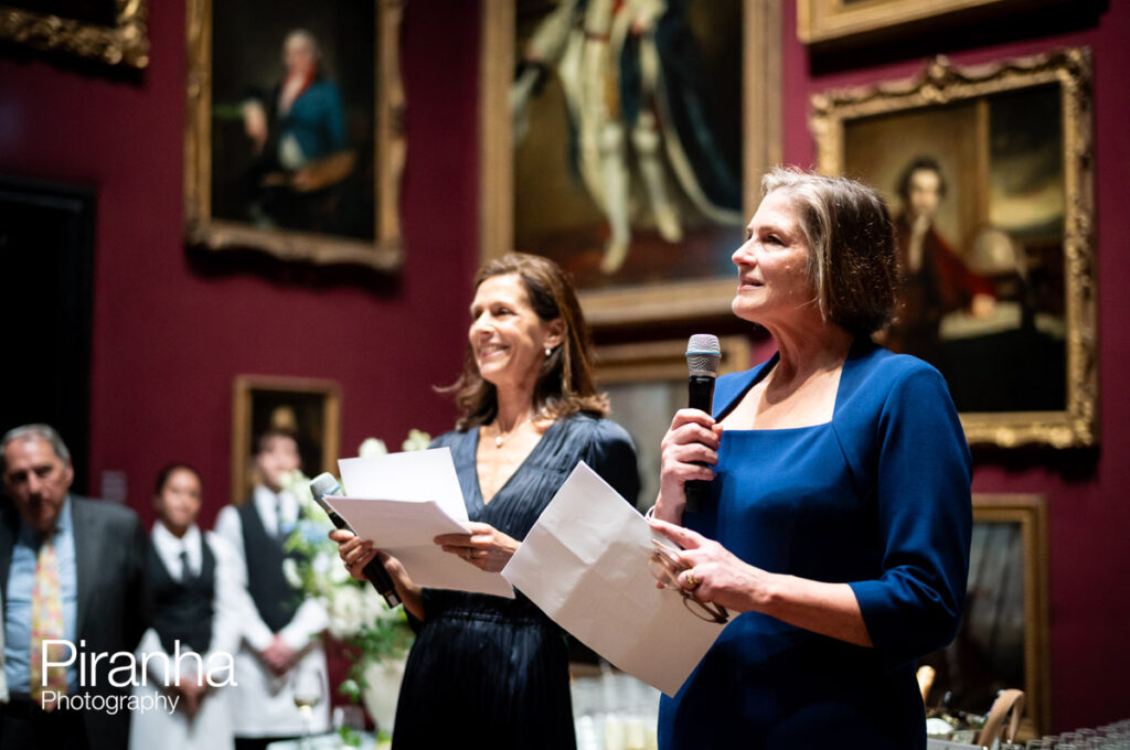 National Portrait Gallery corporate event photography of speeches