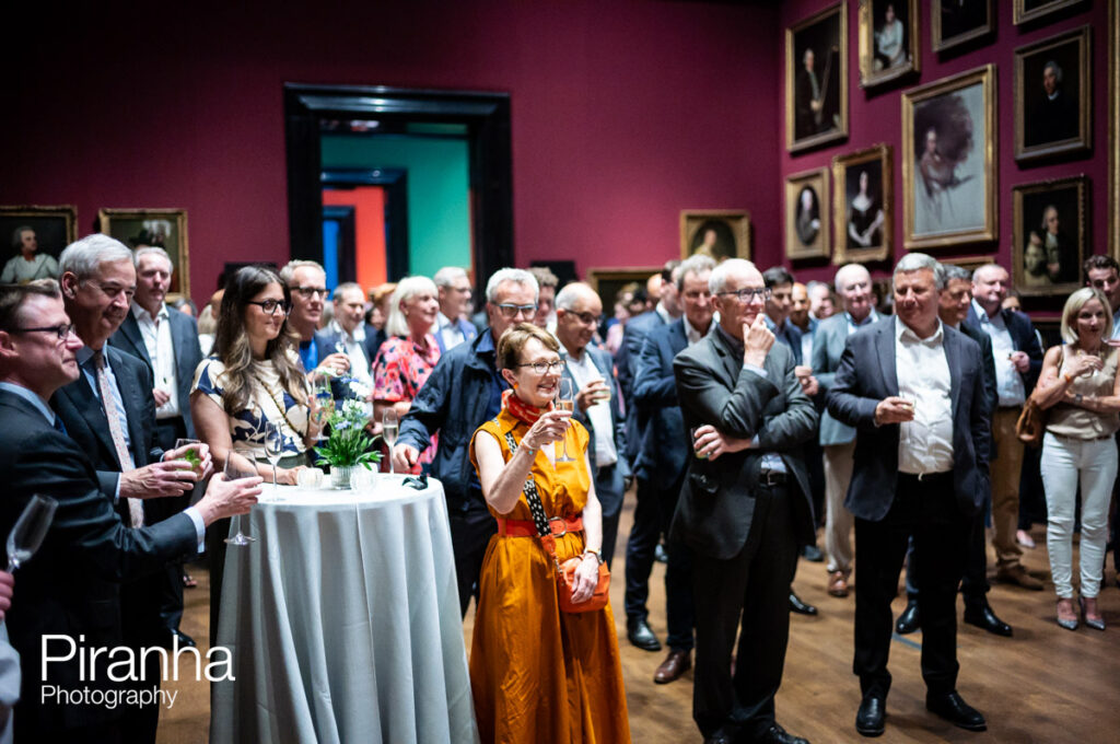 National Portrait Gallery corporate event photography of guests