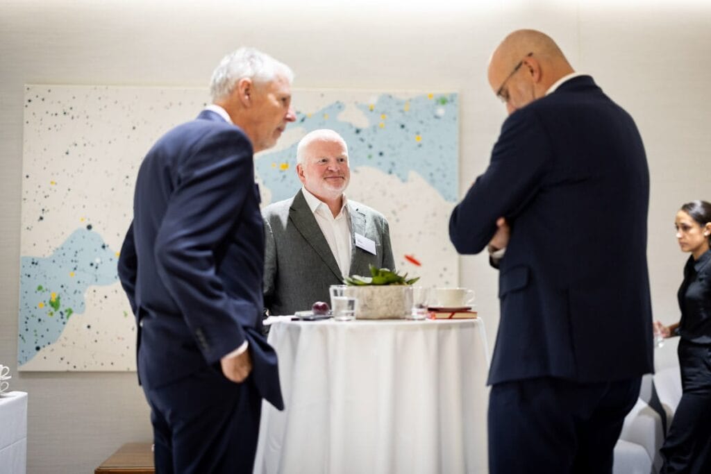 photograph of attendees at London conference