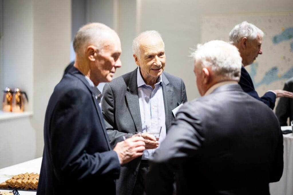 photograph of attendee at London conference