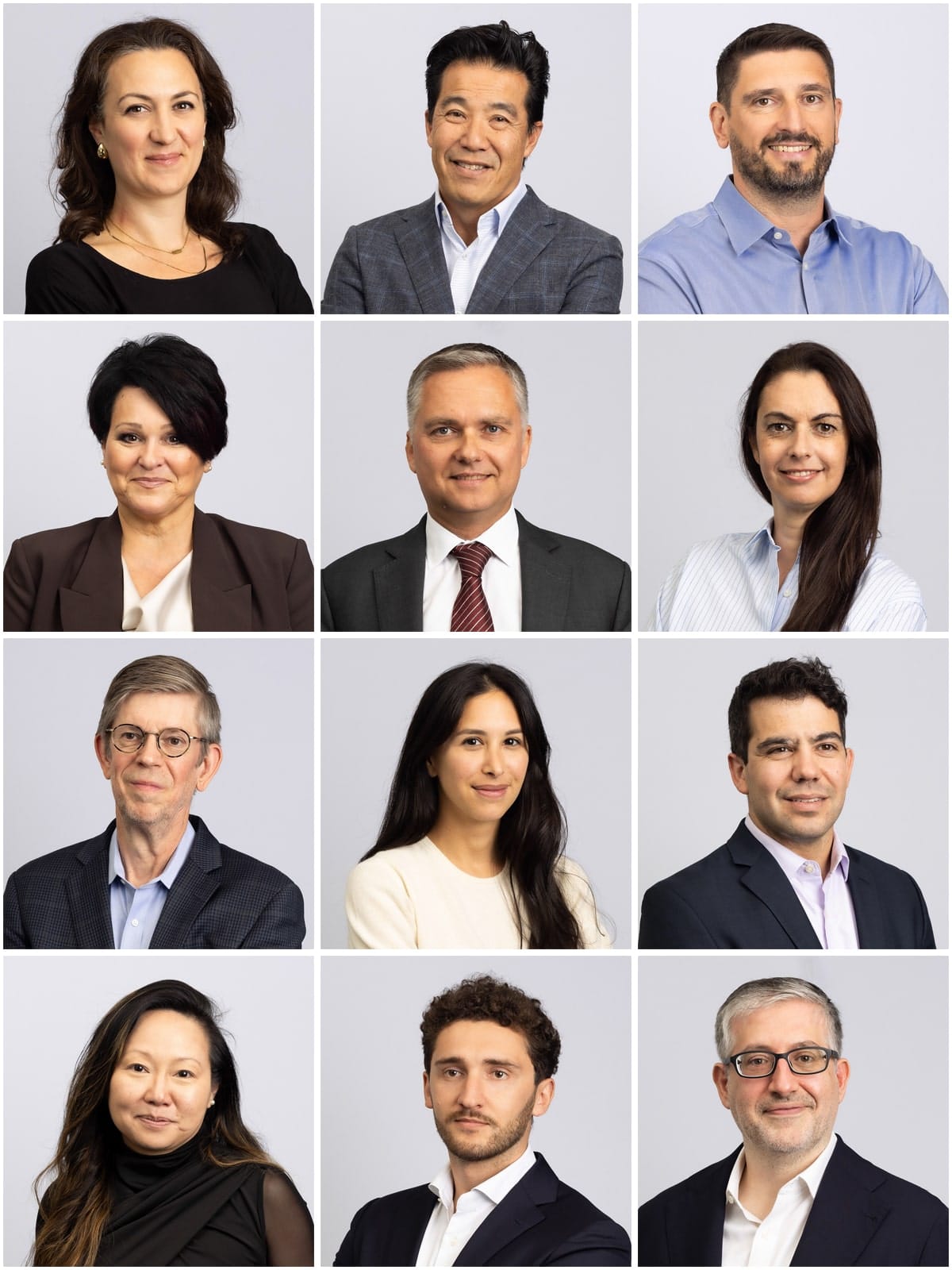 Headshots taken with white background