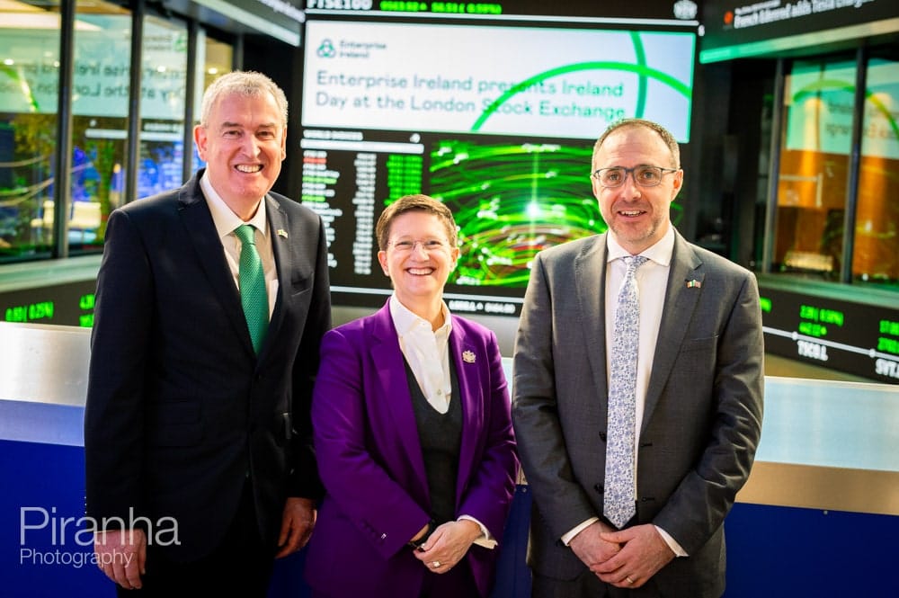 Photography at the London Stock Exchange for Irish Client 9 Corporate photographer - London Stock Exchange - Photographed during opening