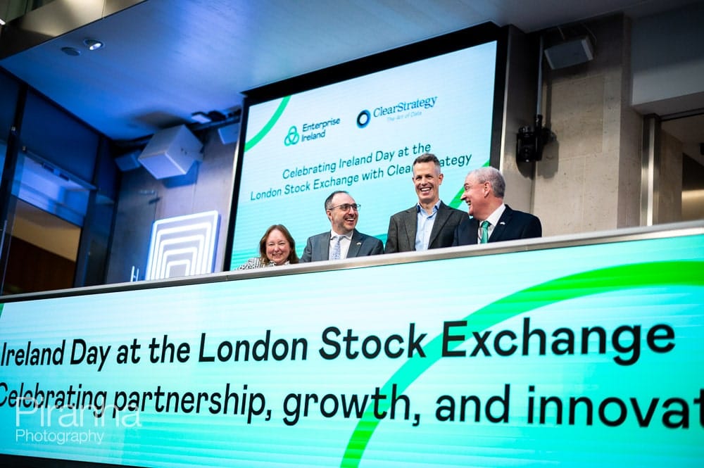 Corporate photographer - London Stock Exchange - Photographed during opening
