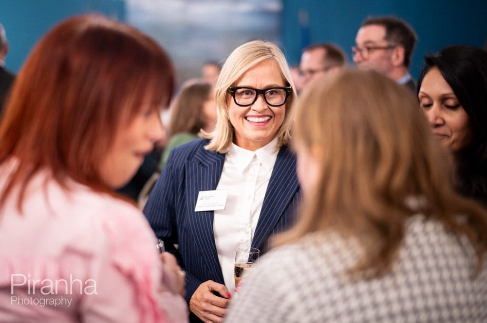 Irish Embassy in London event photographer - Dinner photography of guests