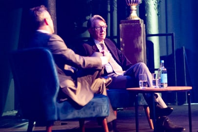 Conference Photographer of Peter Mandelson at the Roundhouse in London