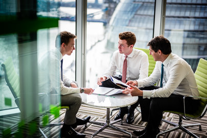 Private Equity Photography of executives meetings in Terra Firma's London Offices