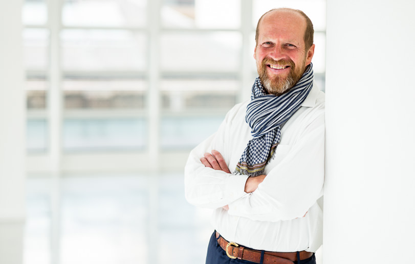 Corporate Photographer London Portrait of James Reed, Chairman of REED