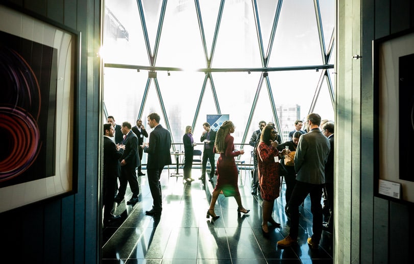 Law Firm Photographer of London Launch at the Gherkin