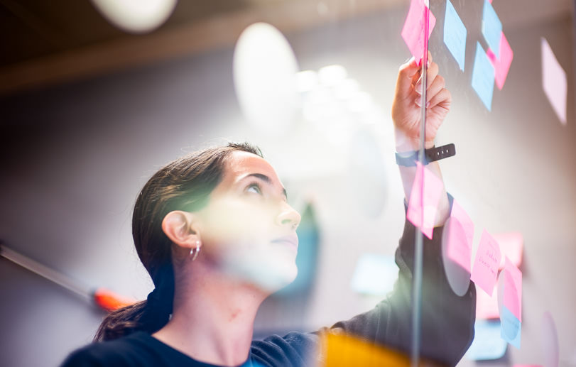 Website Photographer London - Staff Member in Meeting - Kingfisher Digital