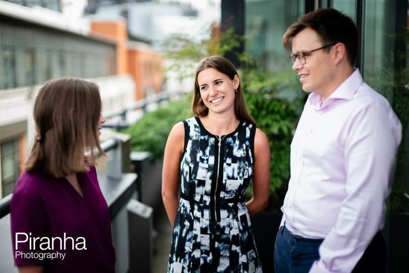 Law firm photography of graduates in London - Law firm trainees photographed for recruitment brochure