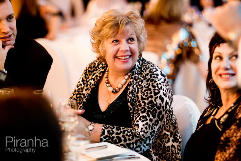 Christmas party photography at London Zoo - guest enjoying the evening