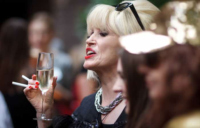 party photographs taken in London - lookie-likie celebrity
