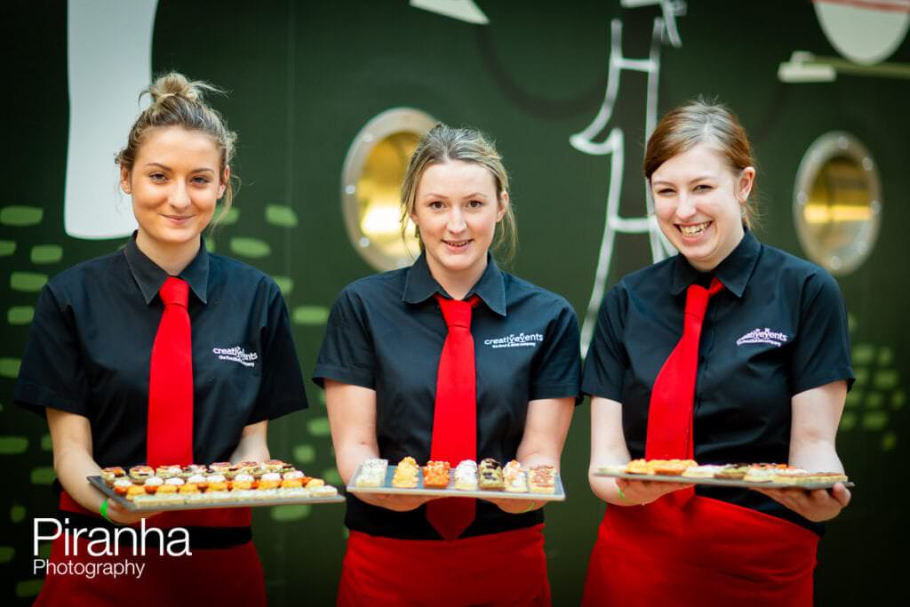 Event Photographer at ExCel for the client Creative Events - showing busy cafe environment