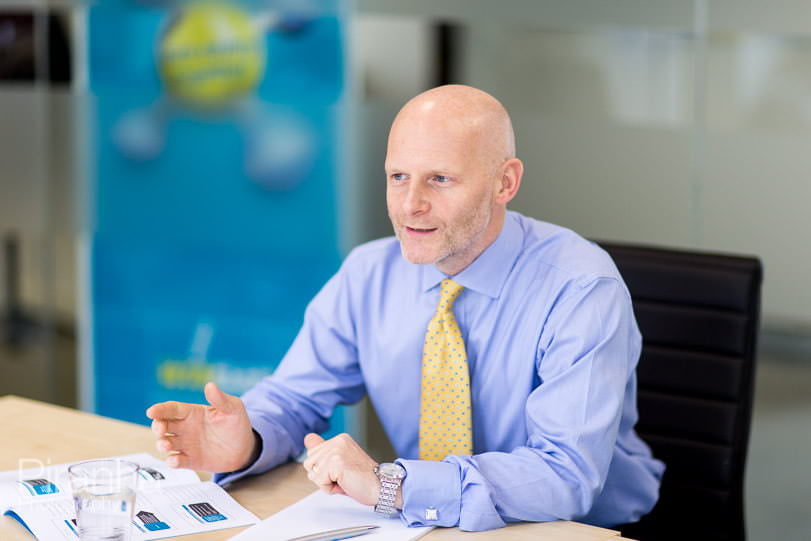 Energy company staff photography in London offices