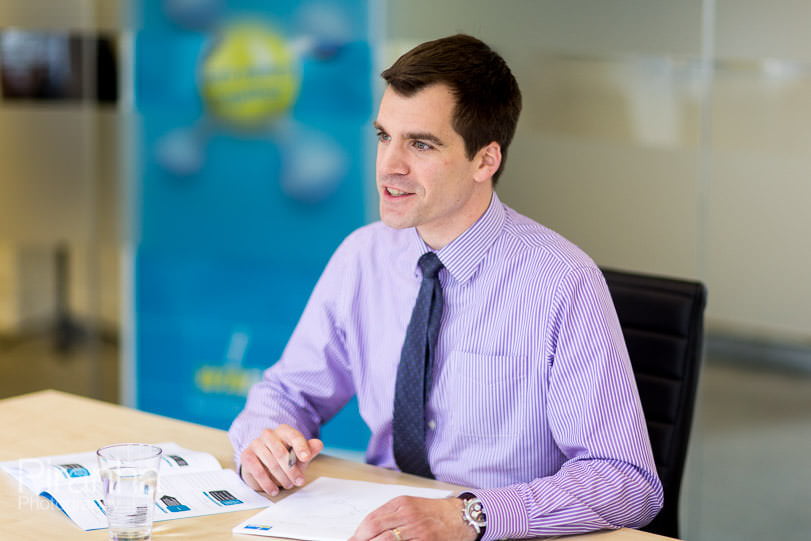 Staff photography for energy company in London offices