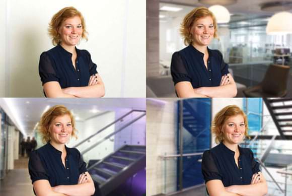 Business Portrait Change Background