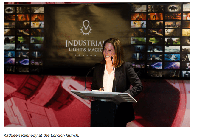ILM new Studio Opening photograph on news website