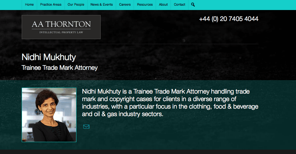 Law Firm Photography - Individuals bio