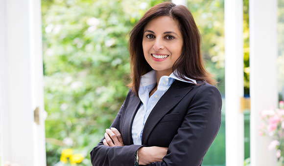 portrait taken in Oxford with garden in background