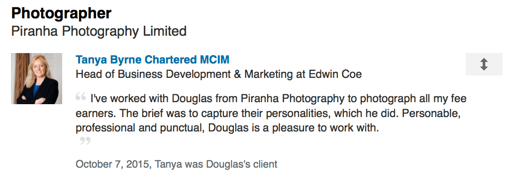 LinkedIn Review by Marketing Manager