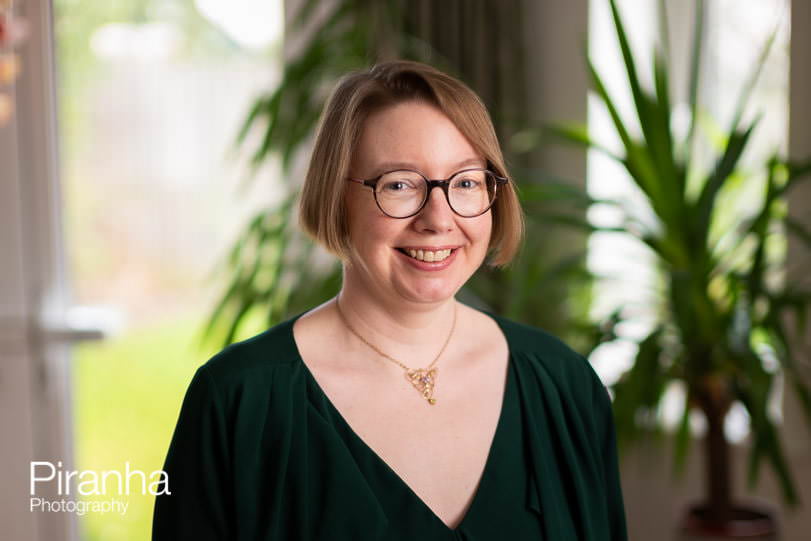 Portrait of Oxford Professor - updated for college marketing