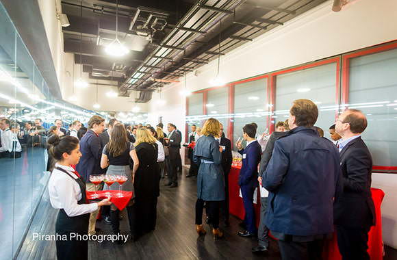 Photograph of guests during event in London