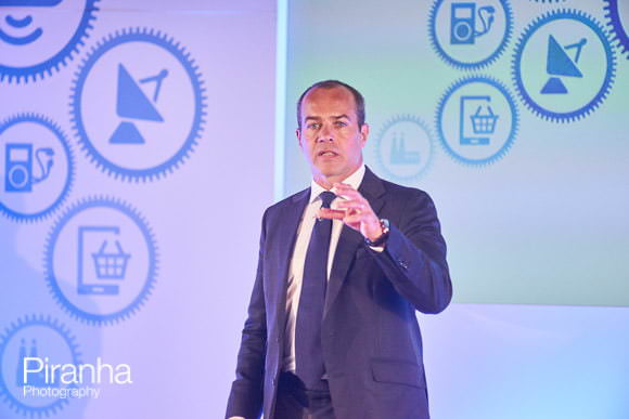 One of the speakers at conference discussing change