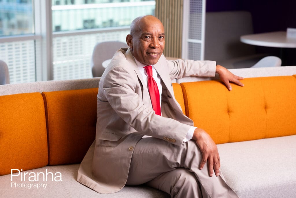 Photograph of new president for CIMA Chartered Institute of Accountants