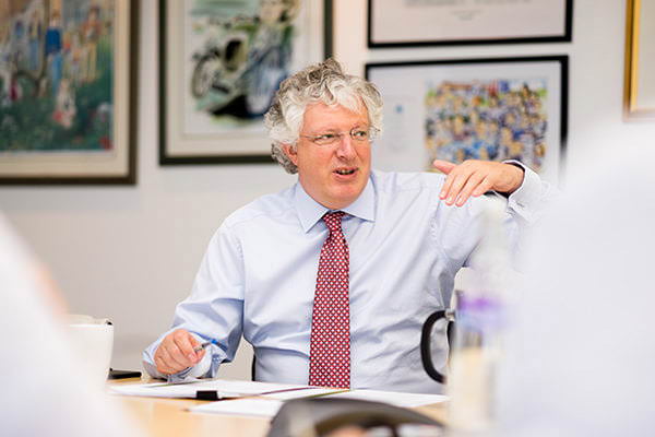 Photograph of Board Director during Meeting