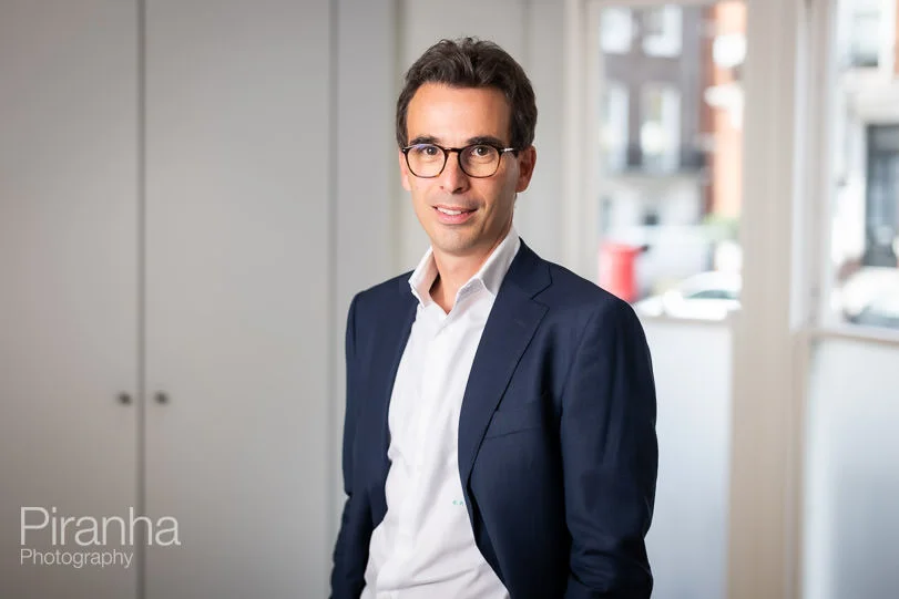 Portrait for central London PE company - staff photography for website.