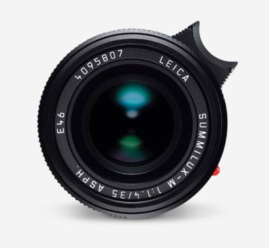 Photograph of New Leica 35mm Summilux F1.4 Lens