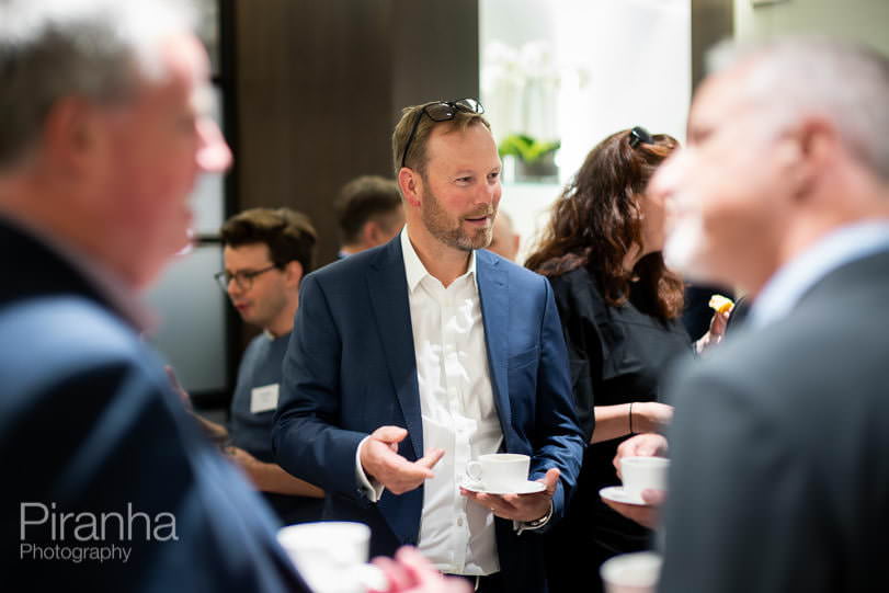 Photography of guests during portfolio day in London