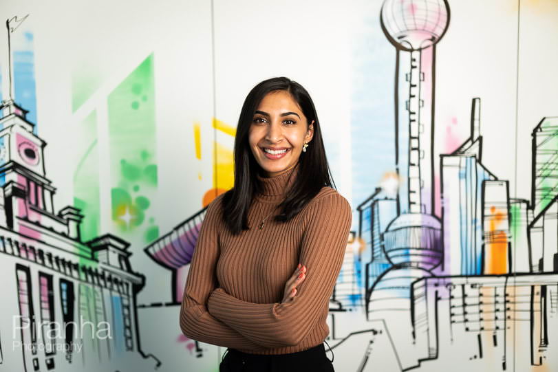 Profile photograph of lawyer for law firm's brochure and website