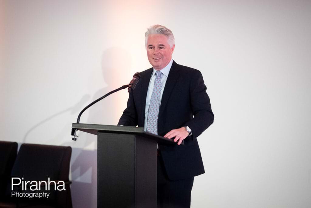 Speaker at evening event in London for US University at the Design Museum