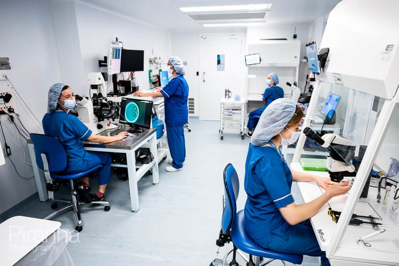 Fertility clinic photography in Harley Street, London